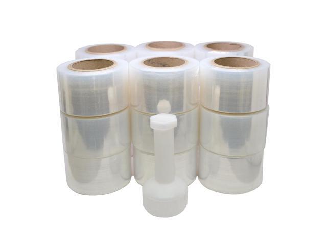 3' X 1000' Bundling Stretch Wrap Film - 80 Gauge (18 Rolls) - SF-82 - SF038010