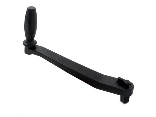 10' Sailboat Winch Handle, Universal Winch Handle, Lock-in Mechanism, Black, Lightweight and Strong, Aluminum - FO3514