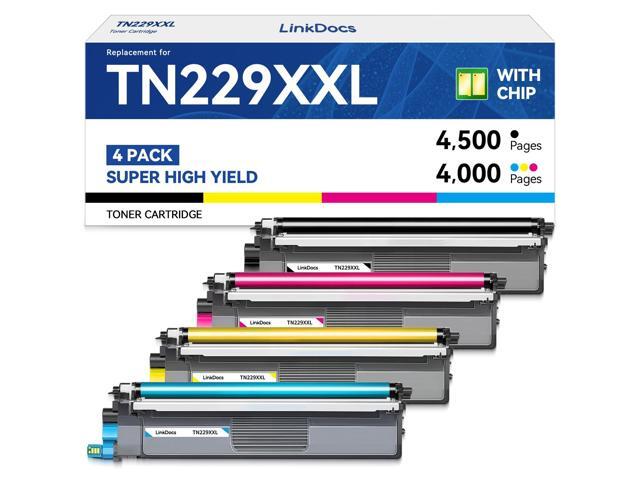 TN229XXL Super High Yield Compatible Toner Cartridge Replacement for Brother TN-229 TN229 TN229XL TN-229XXL (Print up to 4,500 Pages per Black, up...