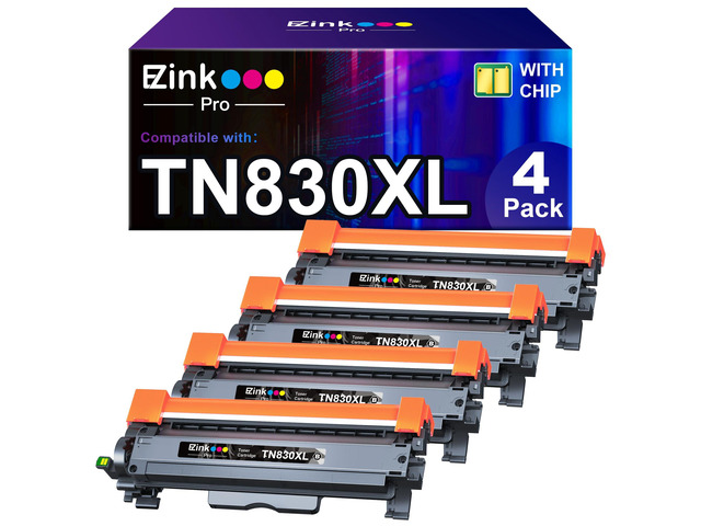 Compatible Replacement for Brother TN830XL Toner Cartridge TN830XL TN830 Toner Cartridge Compatible with Brother HL-L2460dw DCP-L2640DW HL-L2405W...
