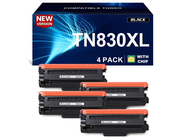 TN830XL Toner Cartridge Compatible Replacement for Brother DCP L2640DW L2647DW HL L2420DW L2460DW L2460DWXL L2465DW L2480DW L2865DW MFC L2820DW...