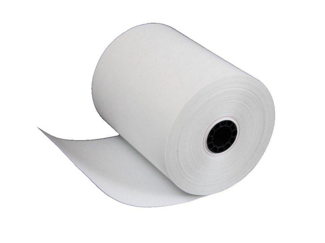 Thermal Paper Rolls 3 1/8 x 230 - American Made: [50/pack] BPA Free 48 GSM Solid Tube Core CC Receipt paper for POS terminals Cash Registers...