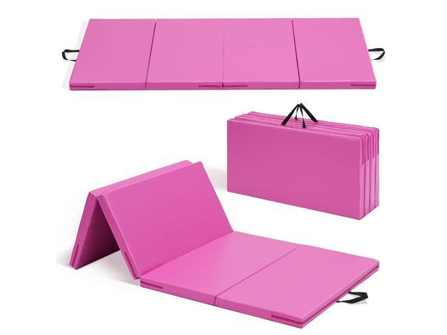 Gymnastics Mat 6'x3'x2''/4'x8'x2'' Exercise Mat Gym Mat for Home Aerobics Workout Foldable Tumbling Mat Children Gifts