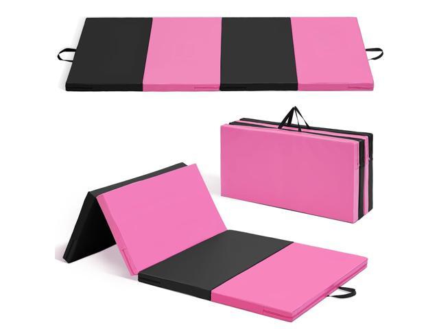 Gymnastics Mat 6'x3'x2''/4'x8'x2'' Exercise Mat Gym Mat for Home Aerobics Workout Foldable Tumbling Mat Children Gifts
