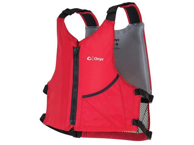 Universal Paddle Vest, Adult, U.S. Coast Guard and Transport Canada Approved, Lightweight, Freedom of Movement
