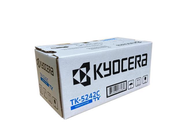TK-5242C Cyan Toner Cartridge for M5526cdw/ P5026cdw Model Laser Printers (1T02R7CUSV)