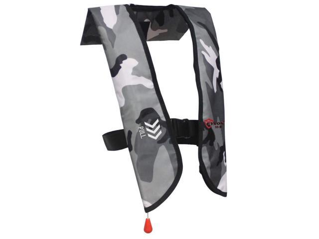 Inflatable Life Jacket Inflatable Life Vest for Adult Classic Manual