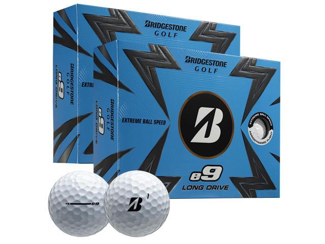 e9 Contact Golf Balls Two-Piece Construction Surlyn Cover 330 Dimple Design Pack of 2