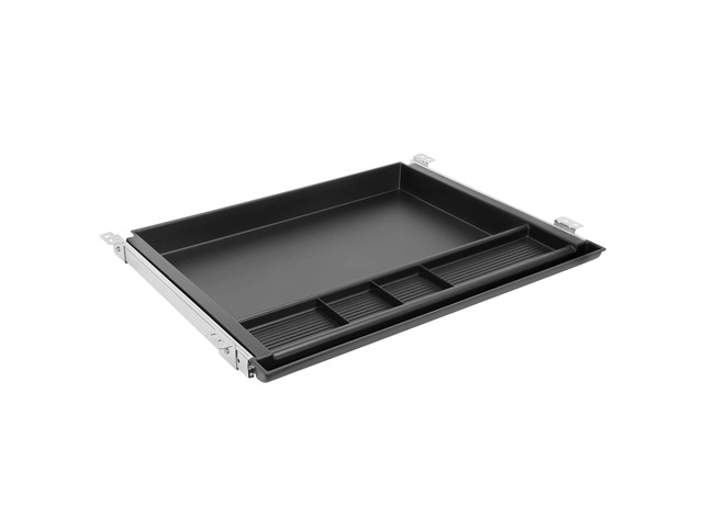 Large Under Desk Pencil Drawer 16 inch Deep 21.25 W, Ball Bearing Slide-Out Organizer for Office Supplies, Paper & Pencils Fits Desks Over 1...