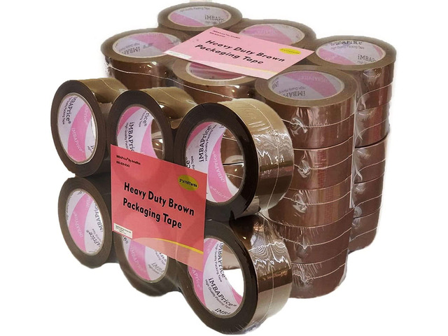 Sealing Tape - 1 Box of Premium (36 Roll of 110 Yards) 36x330 Feet Long 2' Wide Brown Shipping Packaging Tape
