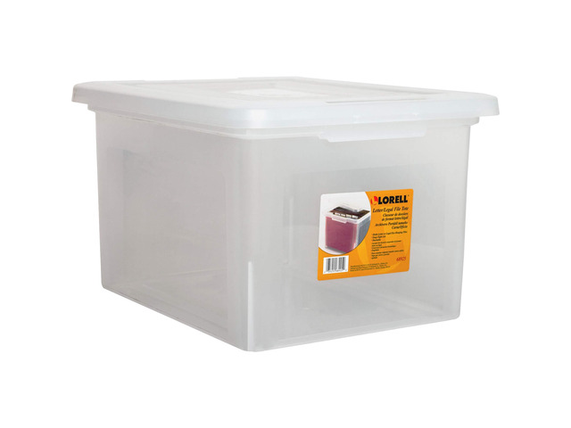 Storage Case File Box, Clear (LLR68925CT)