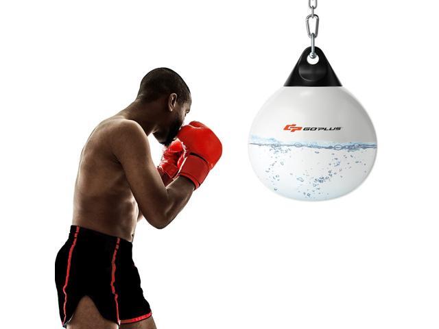 Water Aqua Bag, 21'' 180 Pound /18 110 Pound Heavy Punching Bag with Adjustable Metal Chain, Water Injection Hose, Boxing Training Bag for Adults...