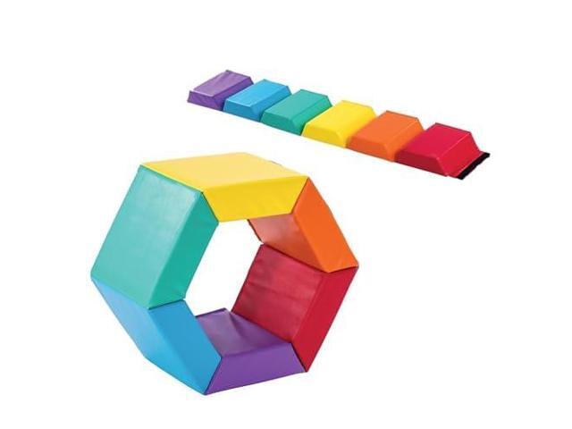 Tumbling Mat for Kids - Gymnastics Mat - Folding Exercise Tumble Mat for Home Gyms