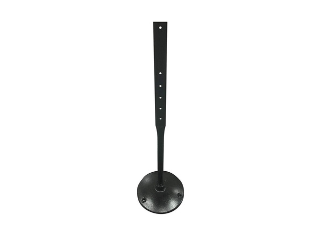 Cast Iron Base, Heavy-Duty Stand with 4 Feet Post Kit, Indoor/Outdoor Use, Easy to Carry, 14-inch Diameter Stand for Sign Installation, Bolts &...