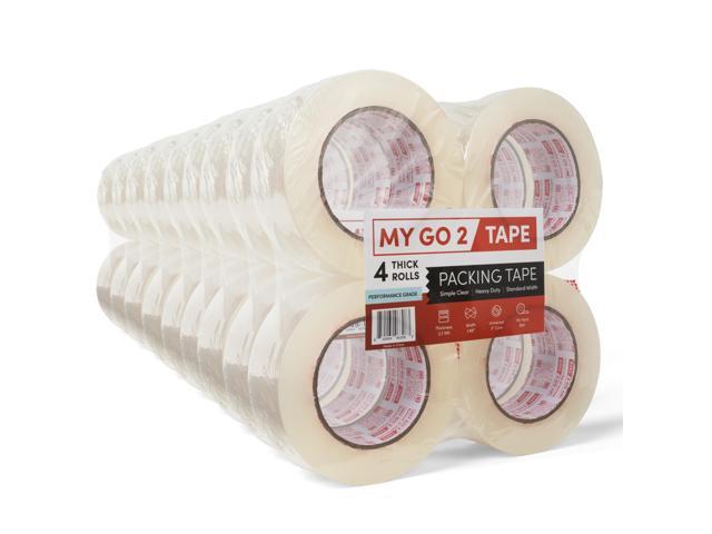 36 Pack, Performance Grade TRUE 2.70 MIL Packing Tape for Shipping, Mailing, Sealing and Moving, Strong Adhesion Clear Packing Tape Roll, Shipping...