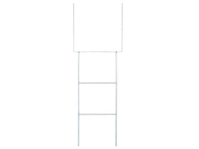 30' Heavy Duty Yard Stakes, 10 Pack,.25 Diameter Metal Frame Wire Step Stake for Yard Signs (10 Pack)