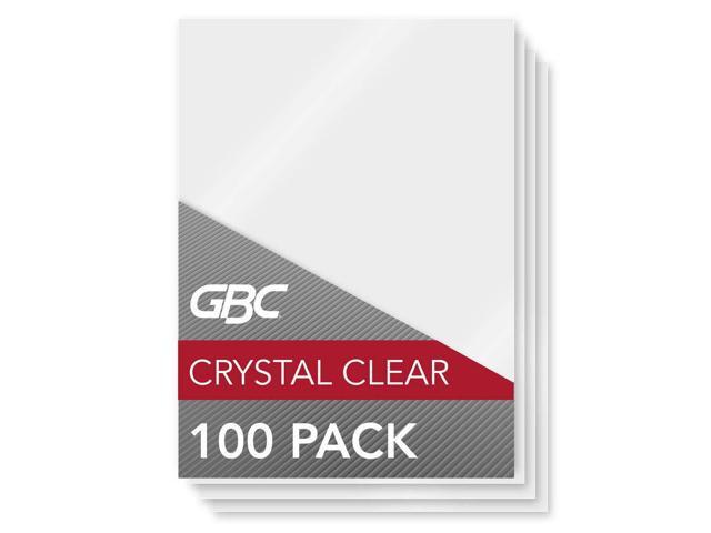 Laminating Sheets, Thermal Laminating Pouches, Menu Size, 5Mil, HeatSeal Crystal Clear, 100 Pack (3200417)