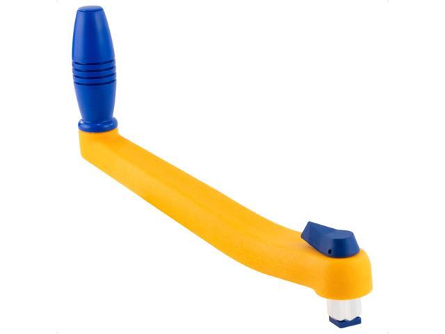 Sailboat Winch Handle, Universal Floating Winch Handle, Lockin Mechanism, Lightweight and Strong, Fiberglass Reinforced Plastic