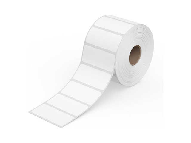 PSBM 4 Rolls 4 x 2 Inch Thermal Transfer Label Stickers, 3 Inch Core, 2875 Labels/Roll, Fade-Resistant Label for Barcode and Shipping Printing,...