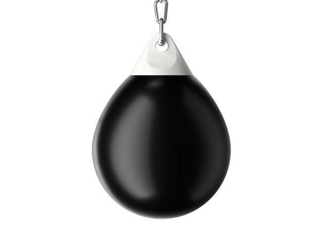 Punching Bag, Water Aqua Bag w/Water Injector & Hanging Accessories, Folding Heavy Duty Boxing Bag for Home Gym, Boxing Training Equipment for Adults