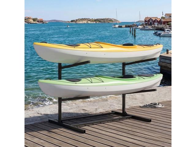 Kayak Storage Rack, Heavy Duty 2/4-Tier Rack for Kayaks & Paddleboards