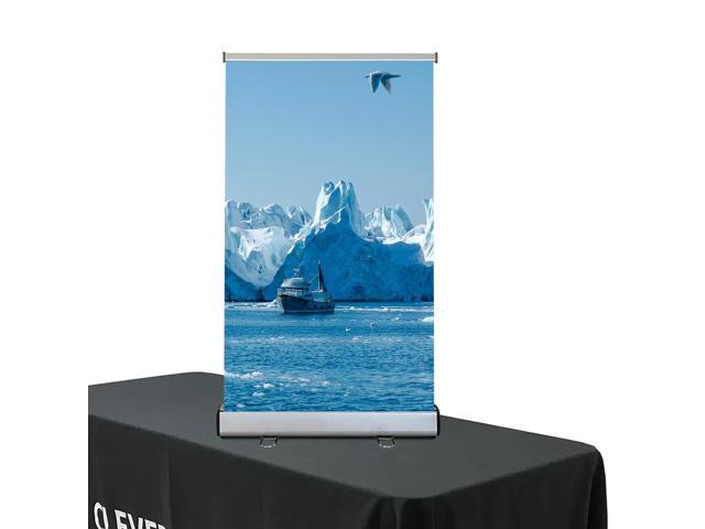 24'x40' Standard Retractable Roll Up Banner Stand with Padded Canvas Bag(Stand Only)