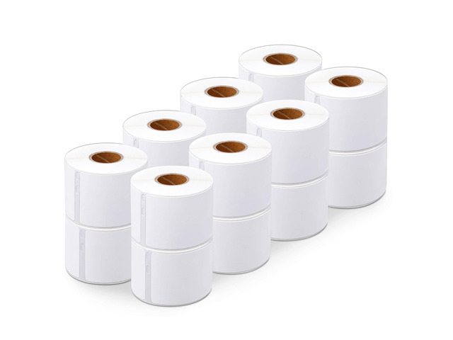 Replacement for DYMO 30258 (16 Rolls, 6400 Labels) 2 1/8' X 2 3/4' Direct Thermal Barcode and Address Labels - Compatible with LabelWriter 450, 450...