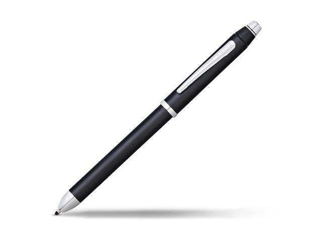 Tech3+ Refillable Tech3+ Presented in a Premium Gift Box - Medium Point, Black Ink, Satin Black