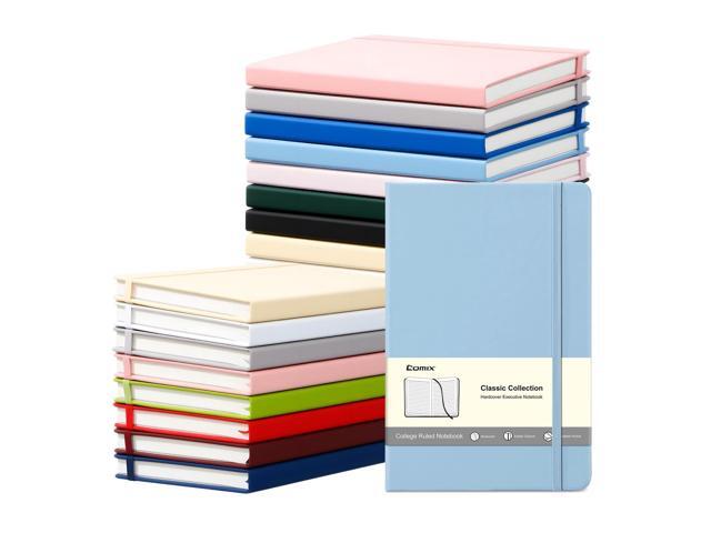 24 Pack Lined Journal Notebooks for Work, 240 Pages, Medium 5.5' x 8.3', A5 Hardcover Journaling Notebooks for Business School Office, Notebooks.