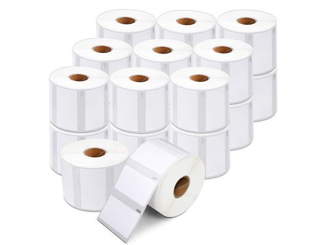 Replacement for DYMO 30334 (20 Rolls, 20000 Labels) 2 1/4' X 1 1/4' Direct Thermal UPC Barcode and SKU Labels - Compatible with LabelWriter 450,...