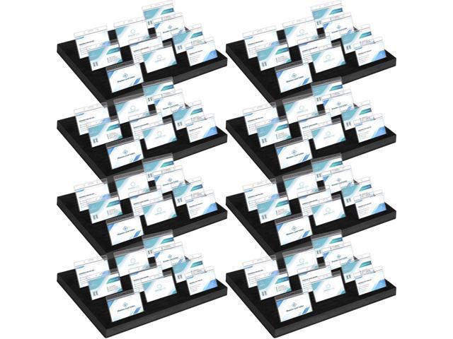 8 Pcs Name Badge Holder ID Tray Organizer Foam Holds 60 Badges ID Tag Organizer Name Tag Holders for Office, 16 3/4 x 12 x 1 1/4 Inch