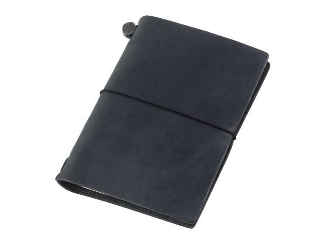 15026006 Midori Traveler's Notebook, Passport Size, Black
