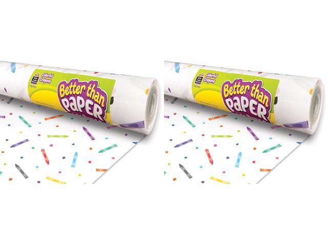 Colorful Crayons Better Than Paper Bulletin Board Roll (Pack of 2)