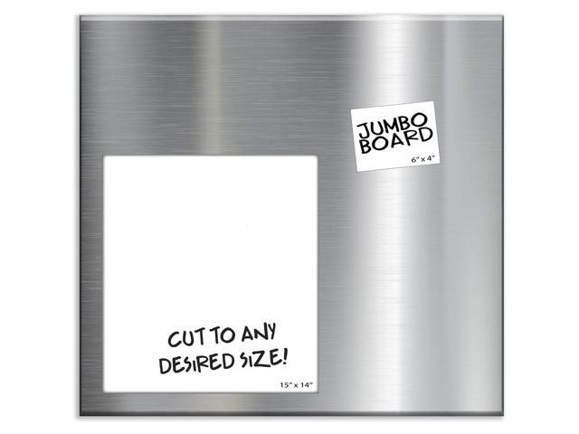 Magnet and Message Board Jumbo 30 x 35 x 0.7 Inch Magnet and Message Board Mountable Steel Bulletin Board