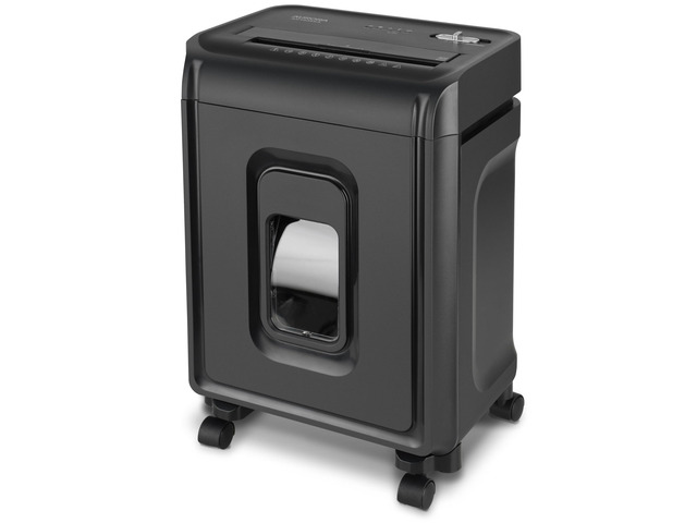 AU1035XA 10-Sheet Crosscut Paper/Credit Card Shredder with 4-Gallon Pullout Wastebasket
