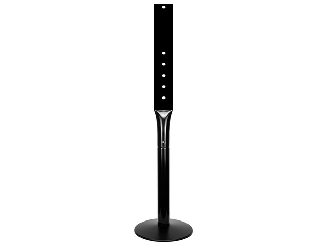 Parking Sign Post 48' Heavy Duty Sign Stand Cast Iron Sign Base, Movable Parking Sign Stand for Hanging Signs (Black-15Lbs-1Pack)