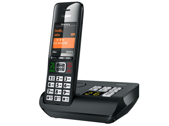 Comfort 552A - Cordless DECT Phone - Answering Machine - Made in Germany - Elegant Design - Hands-Free Mode - Comfort Call Protection - Big Phone...