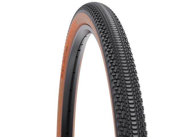 Vulpine Gravel Bike Tire (700c) Tubeless Folding - Light Fast Rolling for Races (Black/Tan, Optional SG Puncture Protection)