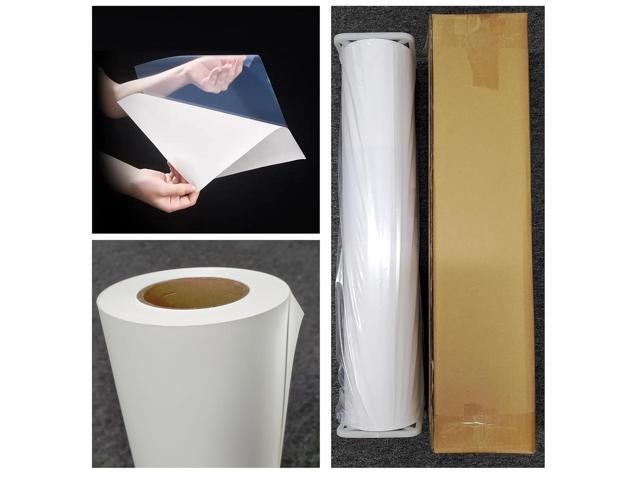 1 x 36 inch x 100 ft Matte Polypropylene Banner roll (self adhesive) film poly Vinyl Waterproof, Tear Resistant, 2 inch core, Wide Format Inkjet...
