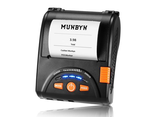 IMP001 Bluetooth Receipt Printer 58mm Mini Wireless POS Thermal Portable wireless thermal printer for restaurants and small business, works with...