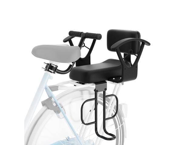 Rear Child Bike Seat,Rear Mounted Child Bike Seats,Back Mount Child Seat with Back Rest Armrest Foot Pedals,Width Adjustable Bicycle Rear Seat,Fits...