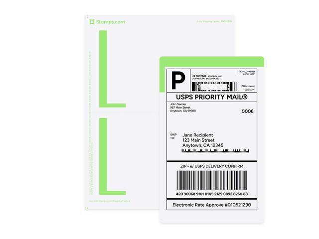 Premium Shipping Labels - 4 1/4 x 6 3/4' 500 Count (2 Labels per Sheet, 250 Sheets) Postage, Addresses & Packing Slips, Inkjet & Laser Printers,...