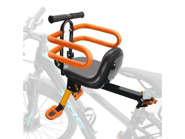Child Bike Seat for Adult Bike,Retractable Baby Bike Seat Front Mounted for Children 2-6 Years Old