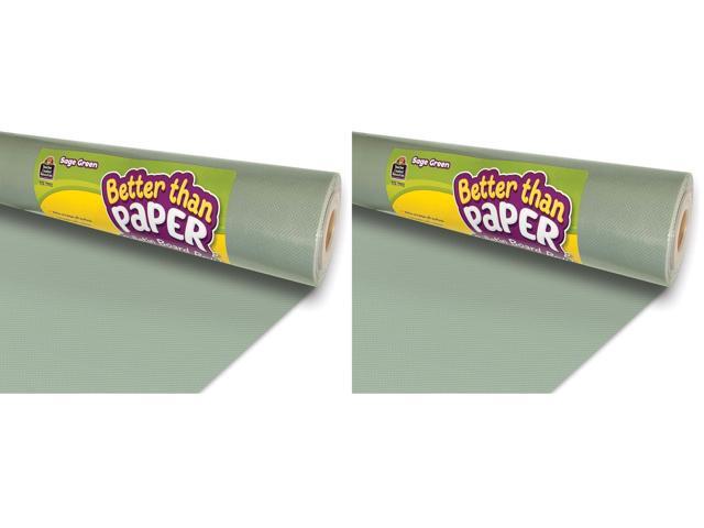Better Than Paper Bulletin Board Roll, Sage Green Pack of 2 TCR77912