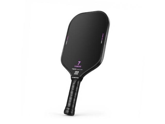 USAPA Approved Pickleball Paddle 6-Layer T800 Carbon Fiber 16mm Thermoformed Pickleball Racket with High Spin & Extended Grip, Professional.