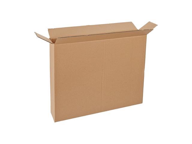 Side Loading Shipping Boxes Large 30'L x 5'W x 24'H 10-Pack - Corrugated Cardboard Box for Moving, Mailing, Packing, Packaging and Storage