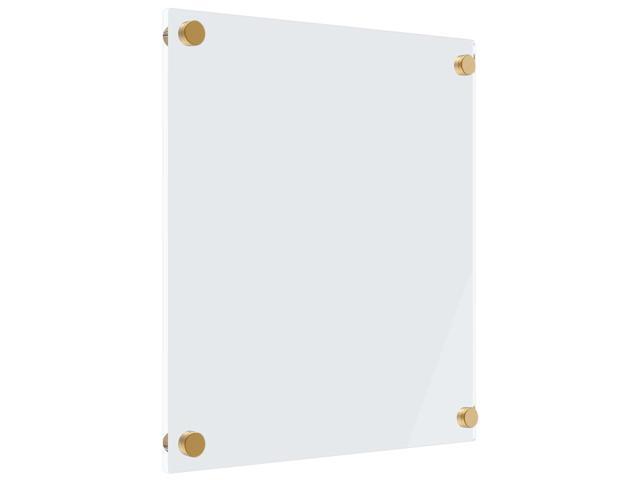 Large Acrylic Dry Erase Board for Wall, 36' x 24'