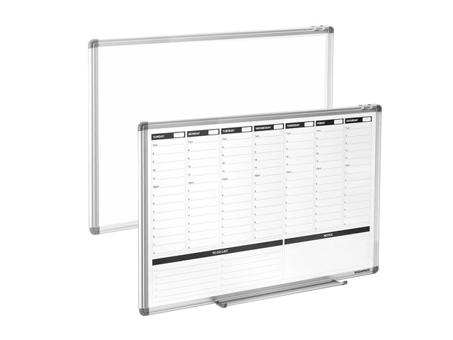 Large Weekly Dry Erase Board, Weekly Planner whiteboard with Hourly time Slots, Whiteboard Weekly Calendar for Schedule for wall 36' X 24'...