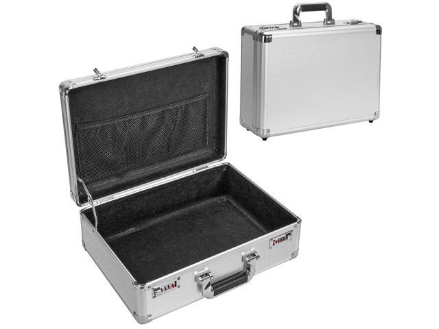 File Organizer Storage Box - 16.9 x 12.2 x 6.3 Inch Large, Portable Locking Storage Totes with Dual Combination Locks for Cash, Documents &...