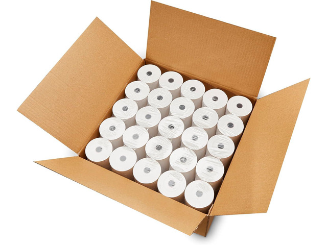 3-1/8 X 230 Thermal Paper Compatible with Star CT-S300 Tsp100 BPA Free 50 Rolls by (50 gm Thickness)